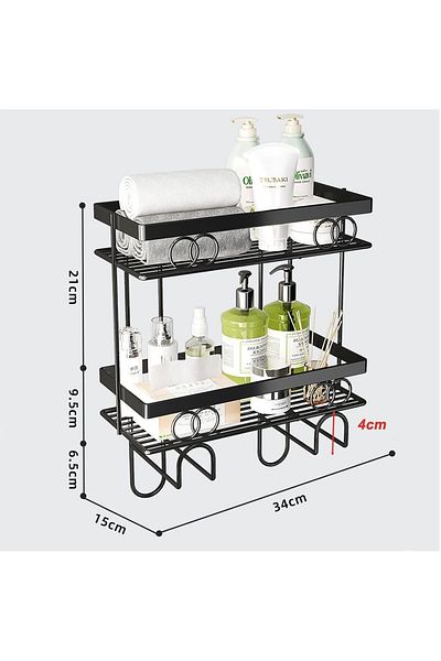 Generic pyebe Over The Toilet Storage Shelf, Bathroom Organizer Shelves Over The Toilet, No Drilling Space