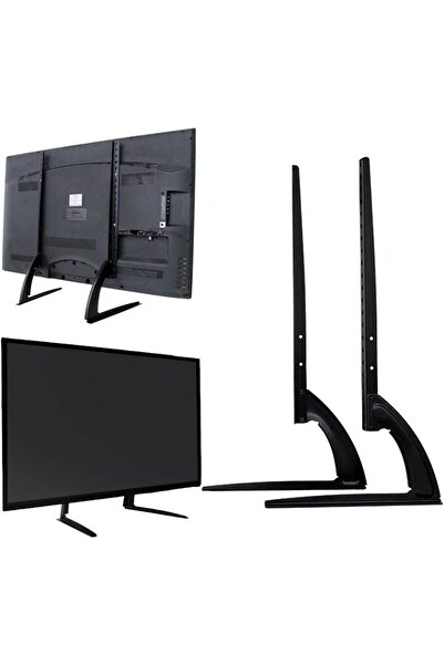 ECVV Universal Table Top TV Stand Mount for 32-75 Inch TVs, Height Adjustable, Max VESA 800x500mm