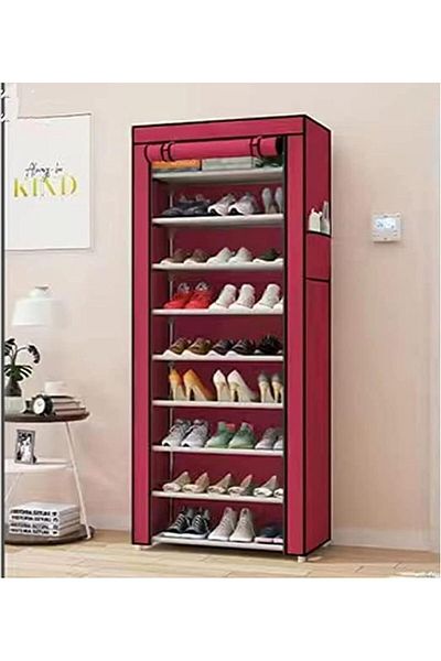 Generic Sulfar 10 Tiers Shoe Cabinet,Shoe Rack Storage Box for 27 Pairs, Foldable Shoe Rack, Foldable Shoes