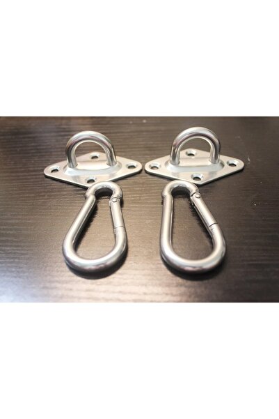 genernic MHMYDZ SANXIA 1000 lb Heavy Duty Hammock Hanging Kit, M8, Silver