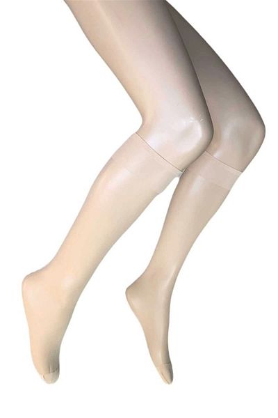 belle vista Shiny Knee-Length Women's Socks - 6 Pieces, 15 Denier Skin 57