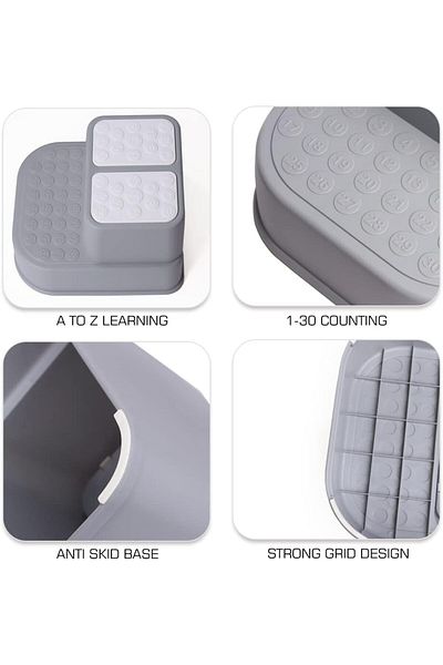 Generic Eazy Kids - Step Stool - Grey