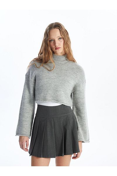 LC Waikiki Standard Fit Women's Pleated Skirt