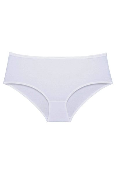 PRATİKOBA 3 Pieces Women's High Waist Bato Panties White Gray Cream