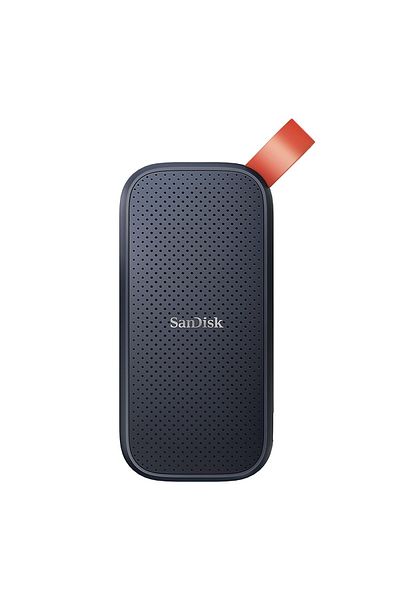 SanDisk قرص SSD محمول بسعة 2 تيرابايت - 800 ميجابايت/ثانية، منفذ USB 3.2 من الجيل الثاني، متين، مقاوم للسقوط من ارتفاع 2 متر، صغير الحجم وموثوق
