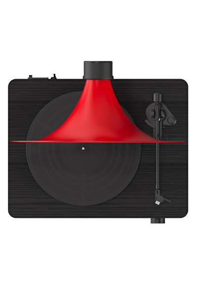 Fennessy i5 Bluetooth Hoparlörlü 110W Hi-Fi Retro Pikap Plakçalar Turntable, Siyah