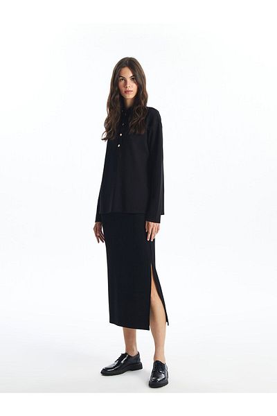 LC Waikiki Women's Slim Fit Straight Skirt