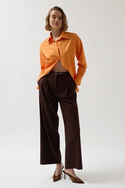 nedo7 Back Low-Cut Lace-Up Shirt