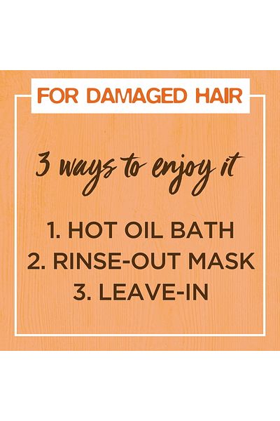 Garnier Ultra Doux Repairing Hair Food 390 ml Deep Cleansing & Detox for Oily Skin