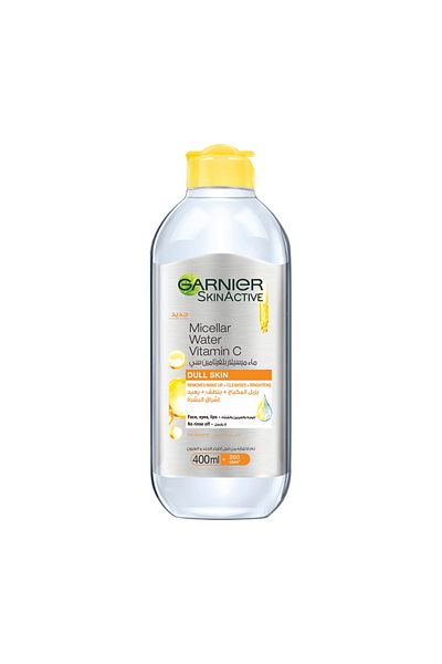 Garnier Skin Active Micellar Water for Dull Skin 400ml – Brightening Cleanser & Makeup Remover