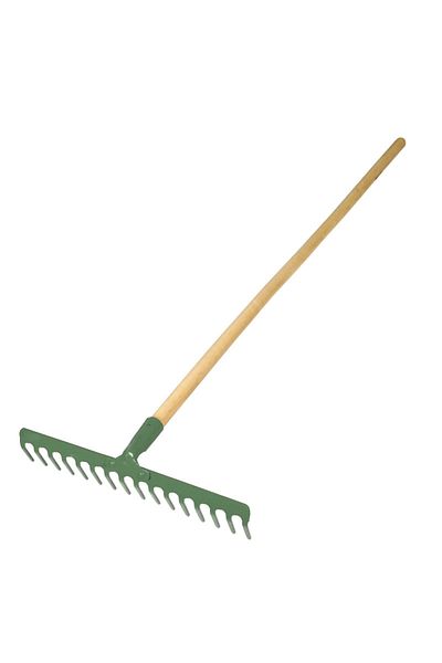 PROLINE Metal Rake With Wooden Handle 110Cm / 12 Teeth