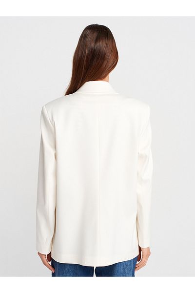 Dilvin 60770 Blazer Jacket-White