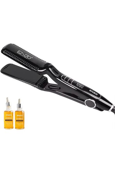 Enzo Professional ENZO EN-9903 Keratin Hair Straightener (RED) - Intl Version