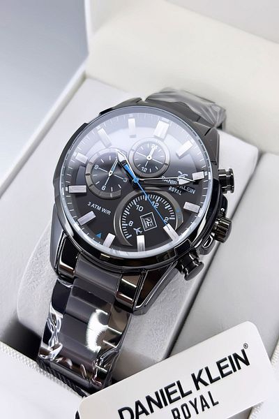 Daniel Klein New Season Men's Wrist Watch and Bracelet - Stainless Steel Band