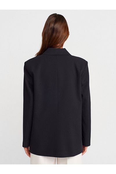 Dilvin 60770 Blazer Jacket-Black