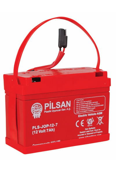 PİLSAN 12 VOLT 7 AH KISA KABLO AKÜ SETİ ( 05 146 )