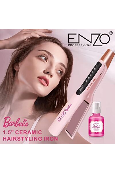 Enzo Professional ENZO EN-3339 Ceramic Hair Straightener + Serum - Intl Version