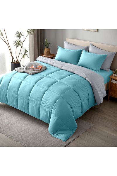 Hotel Linen Klub Luxury 6-Piece Down Alternative Comforter Set – Double size 220x240 cm