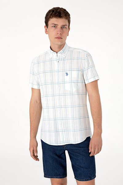 U.S. Polo Assn. Εμείς. Πόλο Ασν. Ανδρικό πουκάμισο 50300212-Vr028