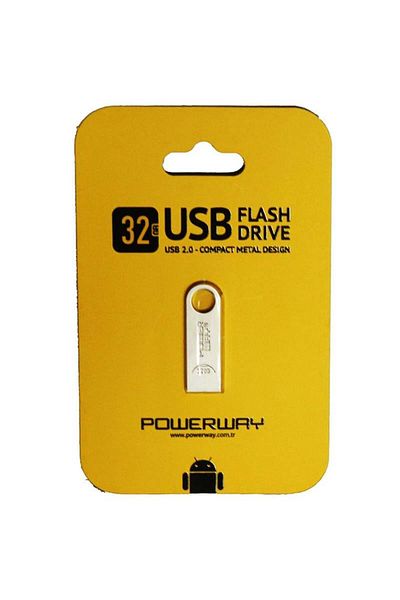 Powermaster Powerway 32 Gb Metal Type USB Flash Memory