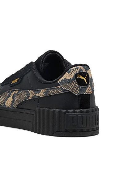 Puma Carina 3.0 Snake Chic Siyah Kadın Sneaker(400723 )