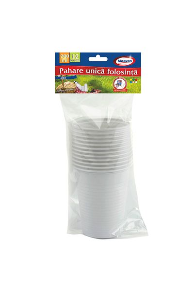 Cesiro Pahare albe 200ml, set 12