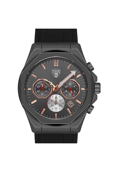 Tiger Tiger Men's Wristwatch Ti-603Mc 33 mm Black
