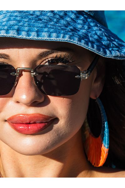 TomyHelf Unisex Sunglasses, Rectangular Design and Gold Black Acetate Frame Db7116 David Bckhm