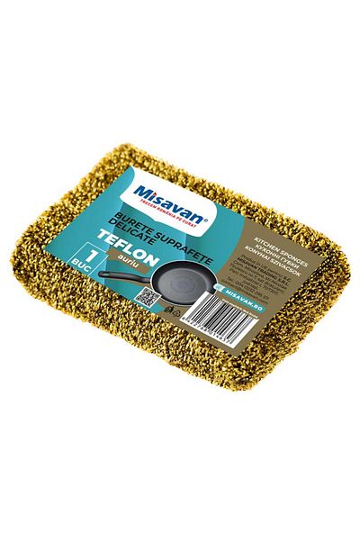 Cesiro Burete MSV pentru suprafețe delicate, auriu, 1/set
