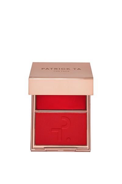 patrick ta Major Beauty Headlines - Double-Take Crème & Powder Blush, She Left Me On Red