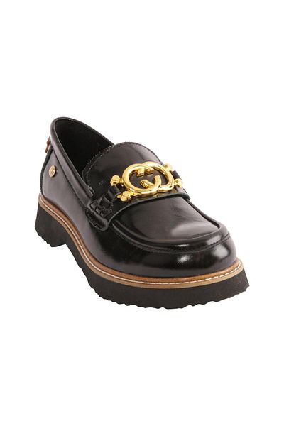 Mammamia D25Ya-3685 Women's Leather Casual Shoes