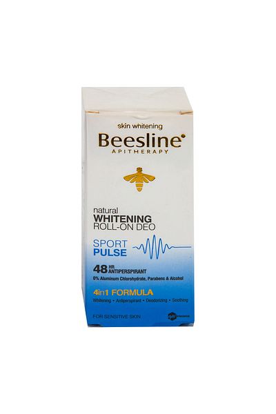 Beesline Apitherapy Natural Whitening Roll-On Deo Sport Pulse 48 Hour 50 ml