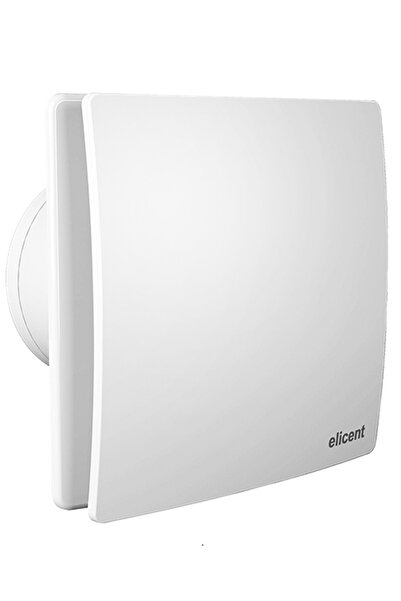 ELİCENT Elicent Elegance 120 Aksiyel Banyo Fanı – 165 m³/h – Plastik Klapeli
