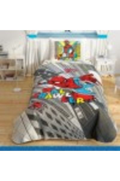 Taç 3-piece sleeping set, 100% cotton ranforce, 1 person, Spiderman Tac