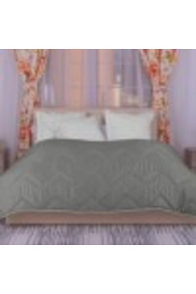 Pucioasa Winter wool polycotton quilt 200X215cm, Pucioasa, gray