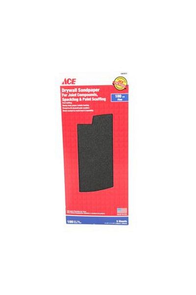 ACE Drywall Sandpaper (5 Sheets, 108 x 286 mm)