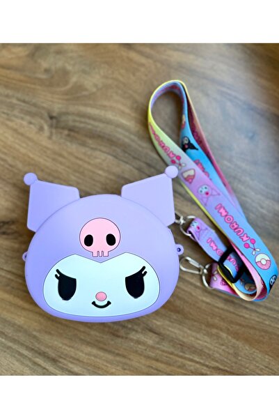 DF ToyShop ASKILI KIZ ÇOCUK KUROMİ MOR ÇANTA