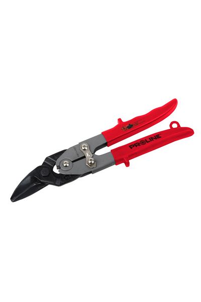 PROLINE Foarfeca Tabla Cu Maner Plastic 250Mm / Cioc Stanga