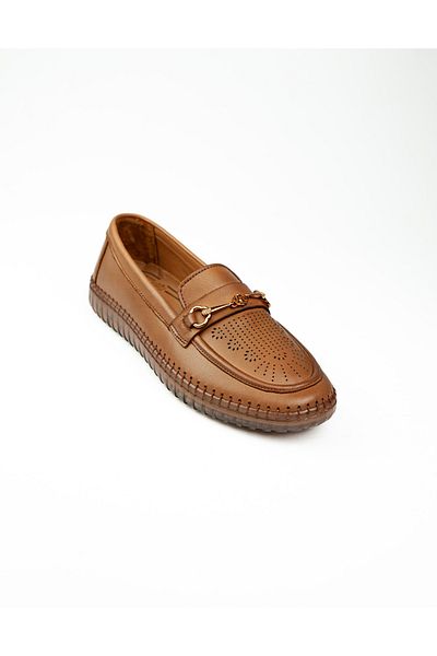 Voyager 127 Tan Leather Women's Casual Shoes