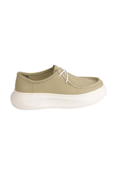 Mammamia D25Ya-7035 Women's Leather Casual Shoes