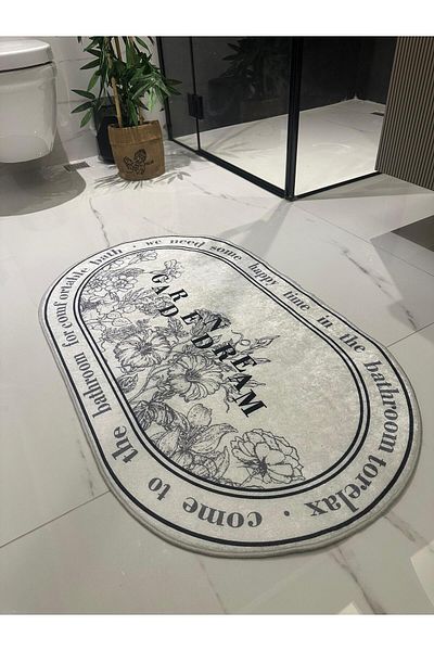 diabella Covoraș de baie scris Garden Dream 60*100