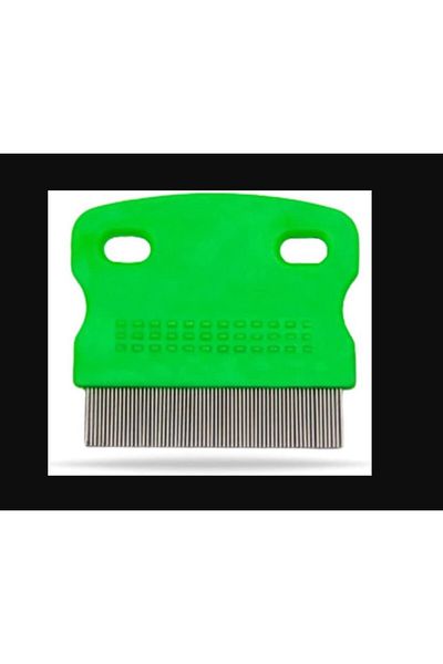 LA PERLA TECH Pet Comb Flea Professional Stainless Steel Dense Round Teeth Anti-Scratch Dogs Cats Grooming Tool