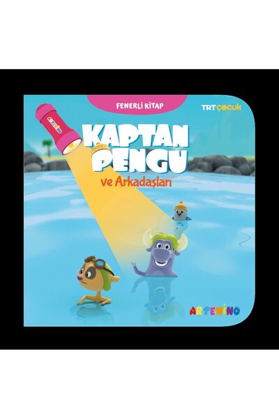 Artenino TRT ÇOCUK FENERLİ ARA-BUL HİKAYE KİTABI - KAPTAN PENGU VE ARKADAŞLARI