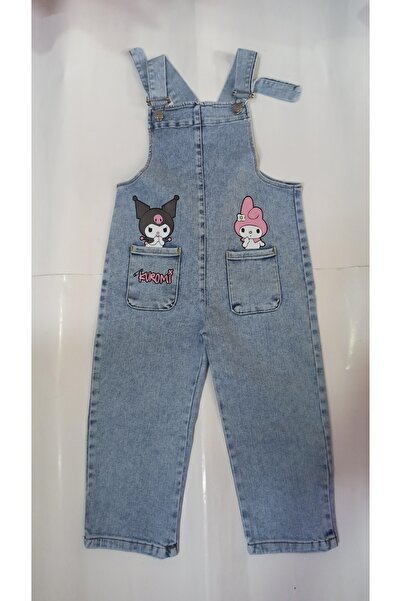 cool star Kuromi desenli ve ayıcık lı salopet tulum