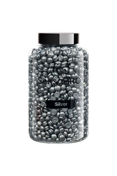 SensoPRO Milano Silver Professional Elastic Hair Removal Wax, 400g