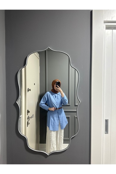 MKS Design 60x100 Asimetrik Ayna / Düzensiz Ayna / Asimetrik Ayna / Ayna Dekoru / Düzensiz Ayna / Lüks Ayna