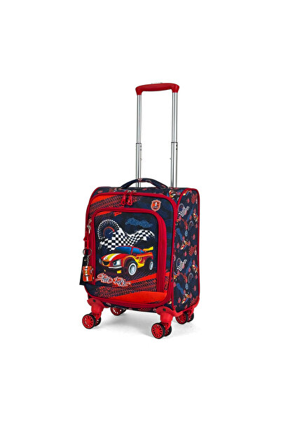 konjabags Çocuk Karakterli 4 Tekerlekli Valiz, Eğlenceli Seyahat Arkadaşı