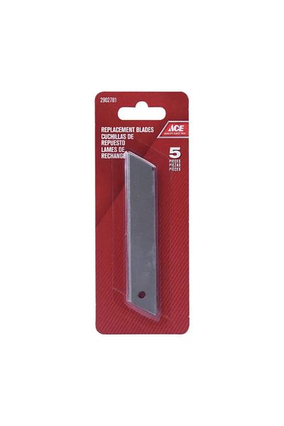 ACE Carbon Steel Replacement Blades (1.8 cm, 5 Pc.)