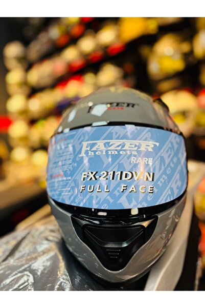 RSV FAZER SİYAH VİZÖR SOLİD SHİNY NARDO FULL FACE GÜNEŞ VİZÖRLÜ MOTOSİKLET KASKI