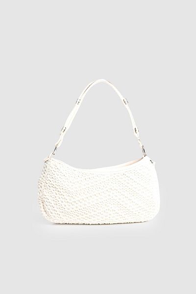La La'Graccio Paris La'Graccio Paris Women's Felna Knitted Strap Bag Knitted Cream